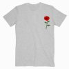 Aesthetic Rose T Shirt Unisex