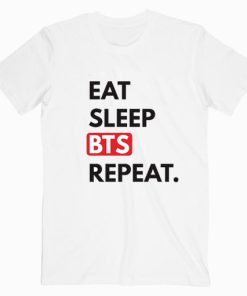 BTS Sleep Repeat Music T shirt Unisex