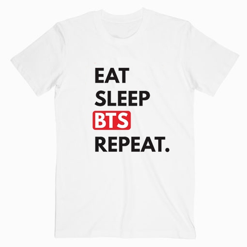 BTS Sleep Repeat Music T shirt Unisex