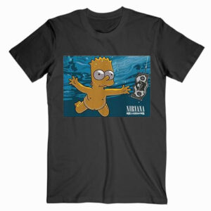 bart simpson nirvana shirt