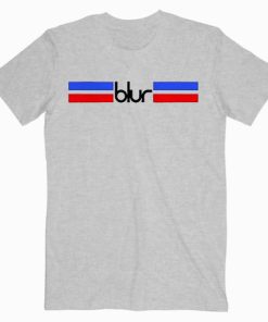 Blur Band Stripe Logo Music Tshirt Unisex