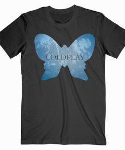 Coldplay Butterfly Music T shirt Unisex