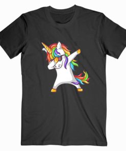 Dabbing Unicorn T shirt Unisex