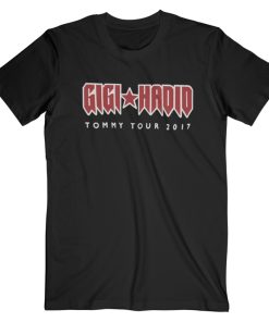 Gigi Hadid Tommy Tour 2017 Tshirt Unisex