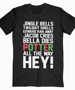 Harry Potter Jingle Bells Twilight Smells T shirt Unisex