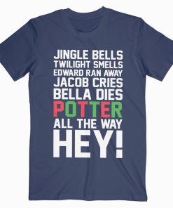 Harry Potter Jingle Bells Twilight Smells T shirt Unisex