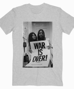 John Lennon Yoko Ono War Is Over T Shirt Unisex