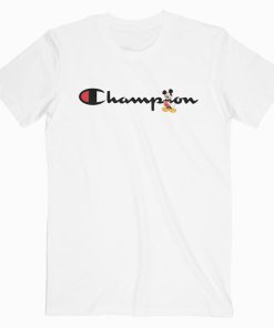 Mickey Mouse x Champion Parody T Shirt Unisex