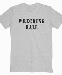 Miley Cyrus Wrecking Ball T shirt Unisex