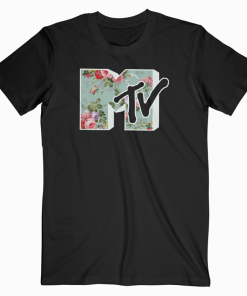 Mtv Floral Tshirt Unisex