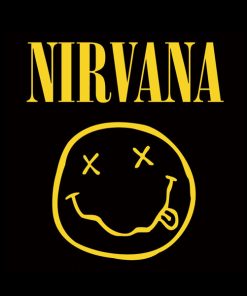 Nirvana Smiley Face T shirt Unisex