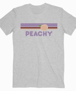 Peachy T shirt Mink Pink Unisex