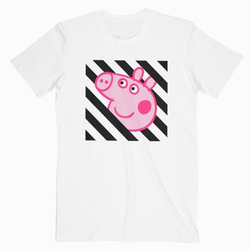 Peppa Pig X Off White Collab T shirt Unisex