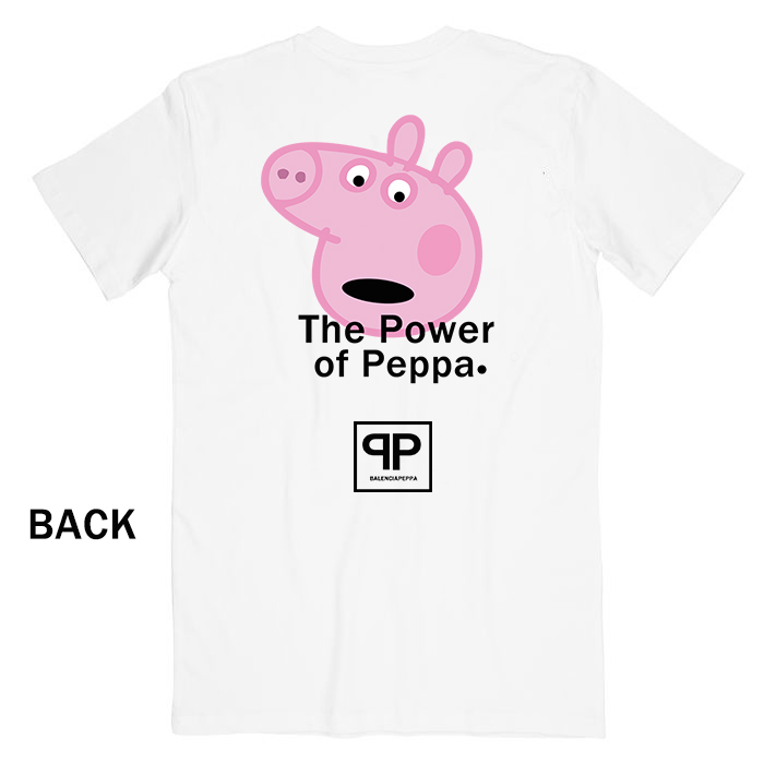 Peppa X Balenciaga Parody T shirt Adult 