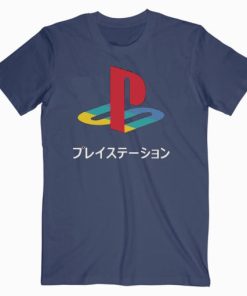 Playstation Japanese Kanji T shirt Unisex