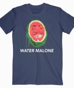 Post Malone Parody Water Malone Music T shirt Unisex