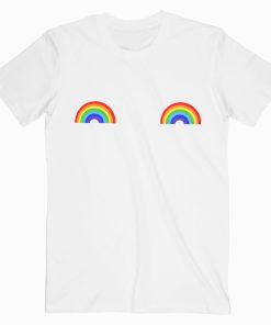 Rainbow Boobs T shirt Unisex