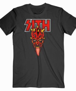 Darth Maul Sith Kiss Heavy Metal T shirt