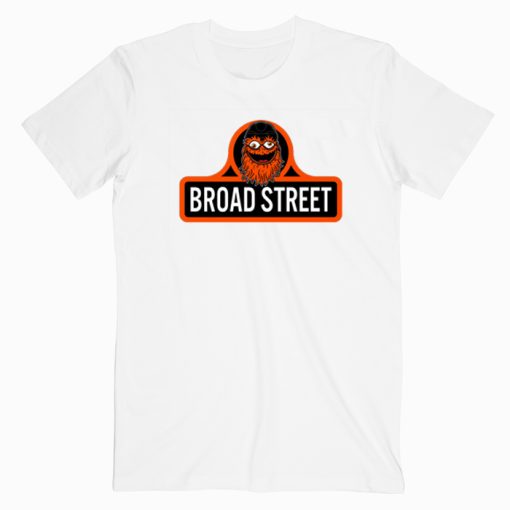 Gritty Mascot Broad Street T shirt