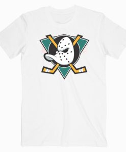 Mighty Ducks Hokey Logo T shirt