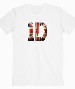 One Direction Flag England Music T shirt