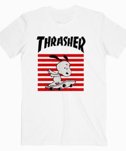 Thrasher Snoopy Skateboard T shirt