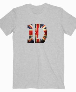 One Direction Flag England Music T shirt