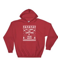 all i want for christmas tyler joseph hoodie