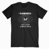 Ramones Non Stop World Tour T shirt