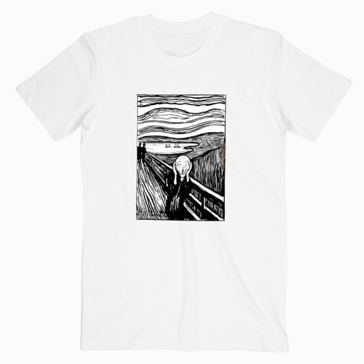 The Scream Painting T shirt