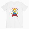 Bart Simpson Radical Dude T Shirt