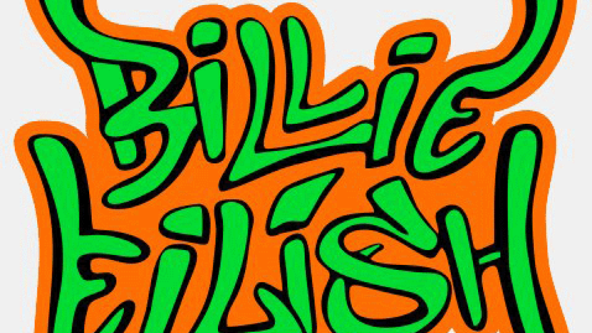Billie Eilish Billie Eilish Graffiti Logo Hoodie Lサイズ Apparel