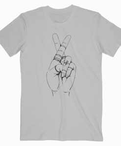 Hands Crossed Emoji T Shirt