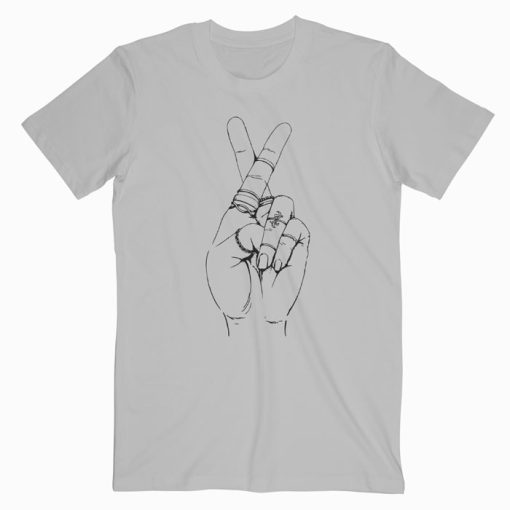 Hands Crossed Emoji T Shirt