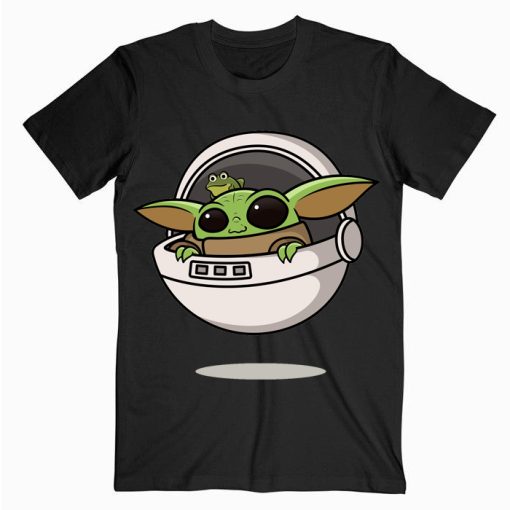 Baby Yoda And Frog Tshirt Unisex