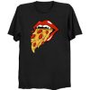 The Rolling Pizza Tshirt Unisex