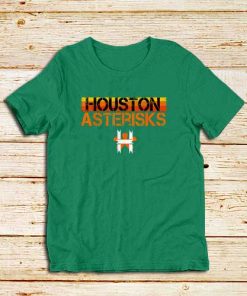 Houston-Asterisks-Green-T-Shirt