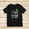 I-Travel-For-Food-T-Shirt