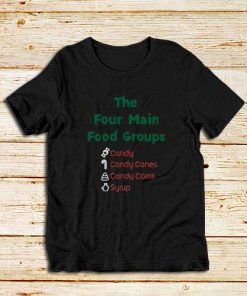 Main-Food-Groups-Black-T-Shirt