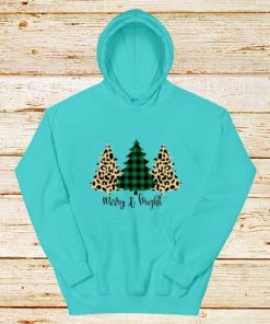 Merry-And-Bright-Tree-Light-Blue-Hoodie