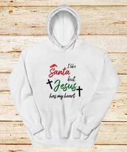 Santa-And-Jesus-Hoodie