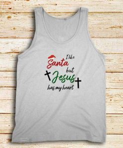 Santa-And-Jesus-Tank-Top