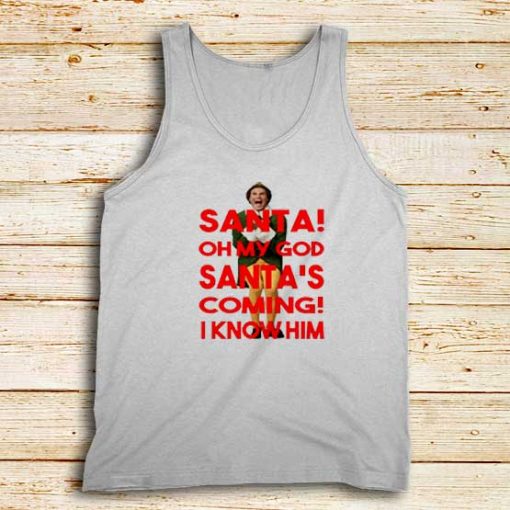 Santa-Oh-My-God-Tank-Top