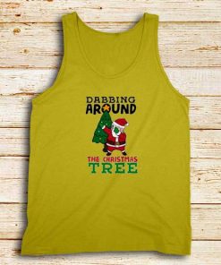 The-Christmas-Tree-Yellow-Tank-Top