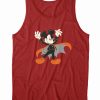 Halloween Mickey Mouse Magic Art Tank Top Color Red