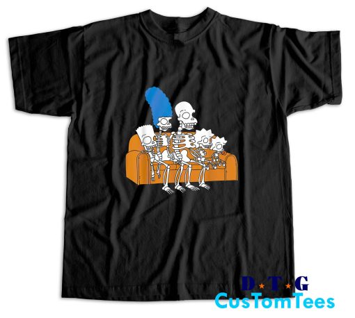 The Simpsons Skeletons Treehouse of Horror T Shirt