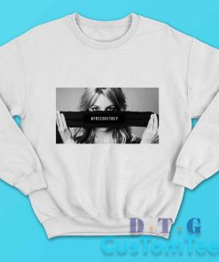 Free Britney Spears Movement Sweatshirt Color White