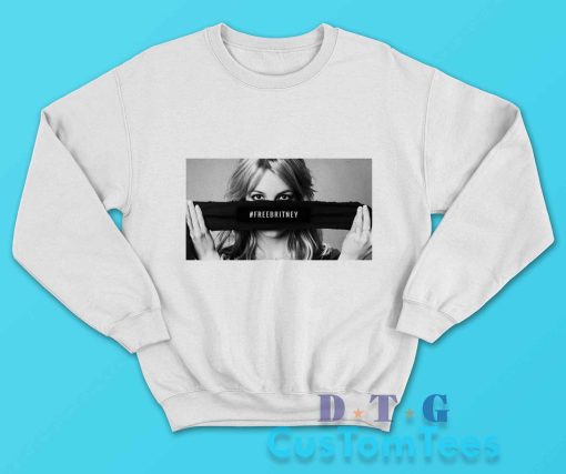 Free Britney Spears Movement Sweatshirt Color White