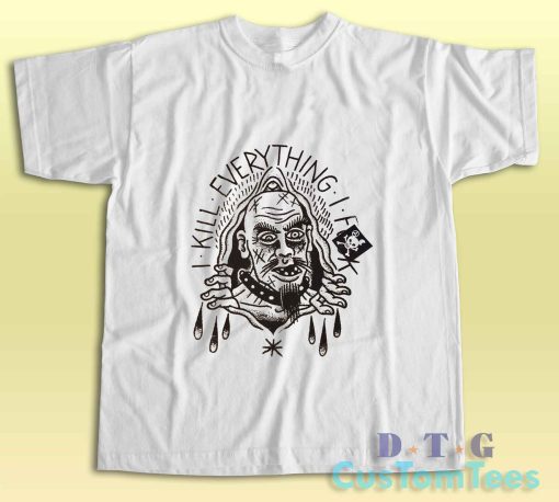 GG Allin I Kill Everything I Fuck T-Shirt