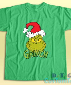 Grinch Christmas T-Shirt Color Green